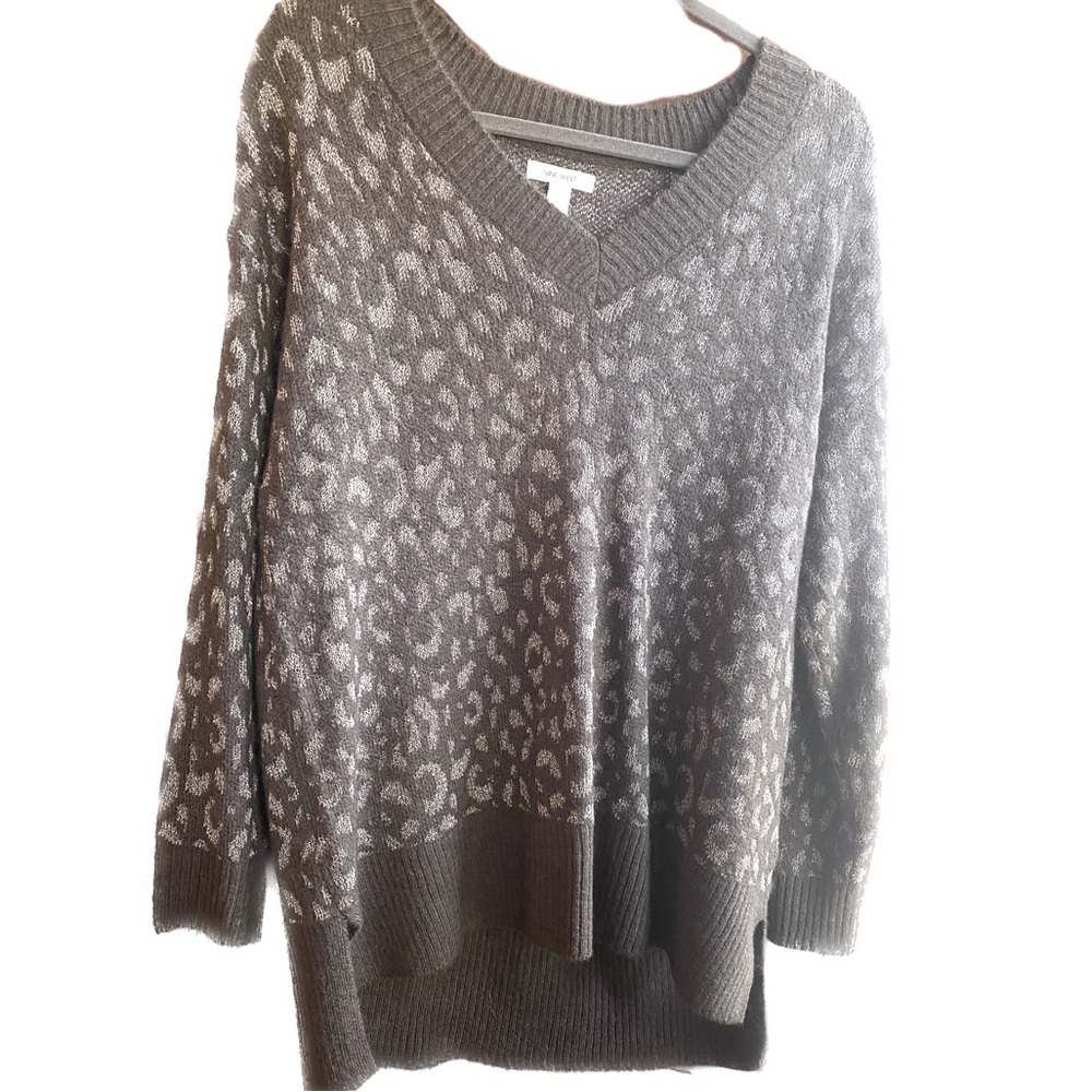 Grey and Silver sweater